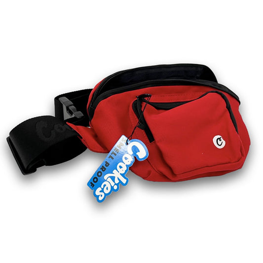 COOKIES SMELL PROOF "ENVIRONMENTAL" FANNY PACK - RED