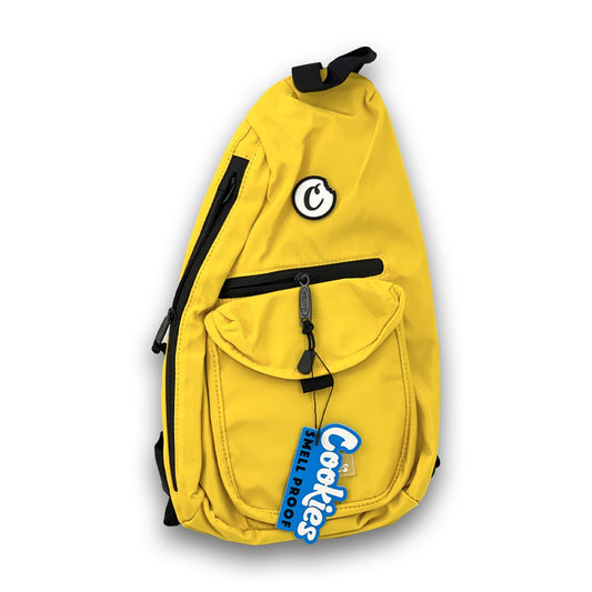 COOKIES SF TRAVELER SMELL PROOF SLING BAG - YELLOW