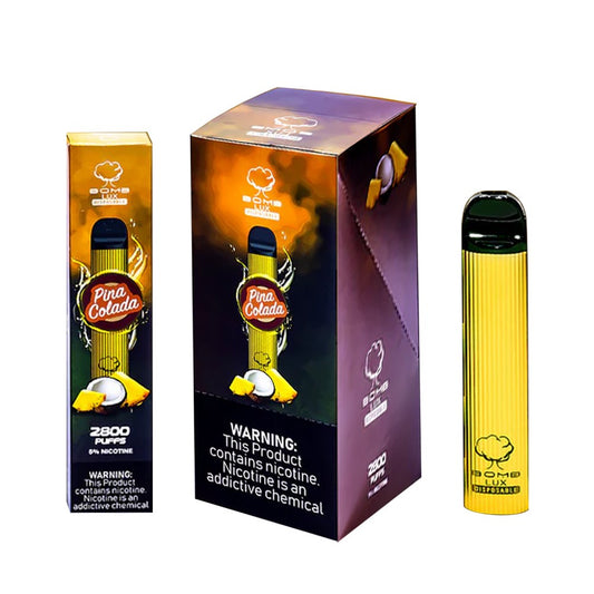 BOMB LUX 5% NIC DISPOSABLE - PINA COLADA