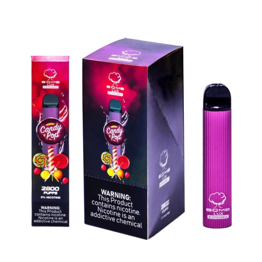 BOMB LUX 5% NIC DISPOSABLE - CANDY POP