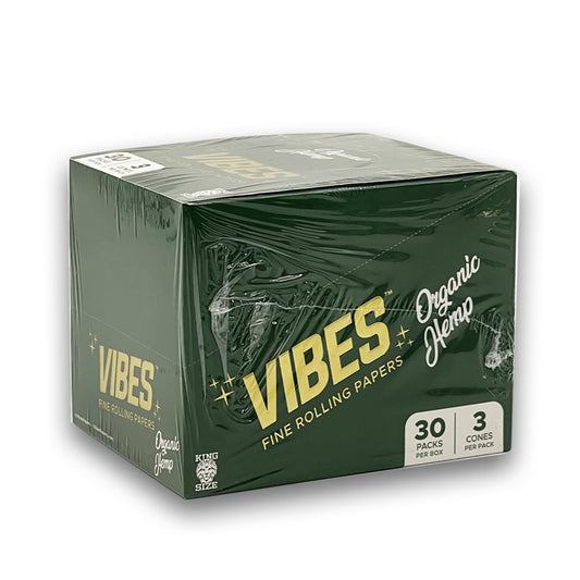 VIBES KS ORGANIC HEMP COFFIN CONES