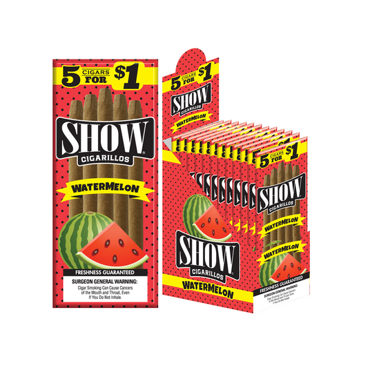 SHOW 5PK 5/$1 - WATERMELON