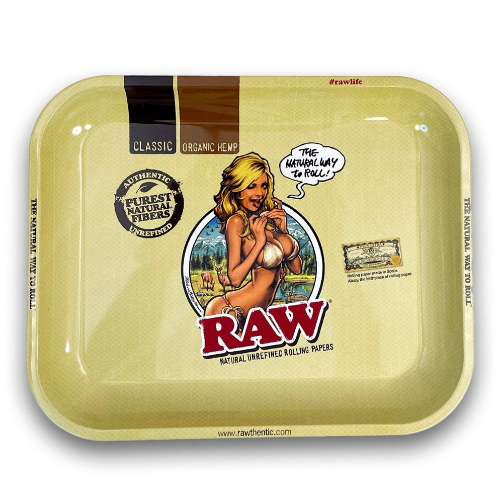 RAW LARGE METAL GIRL TRAY