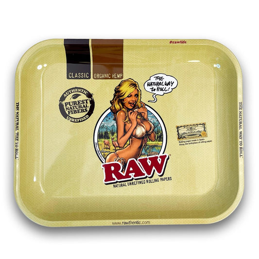 RAW LARGE METAL GIRL TRAY