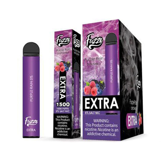 FUZZE EXTRA 5% SALT NIC DISPOSABLE - PURPLE RAIN
