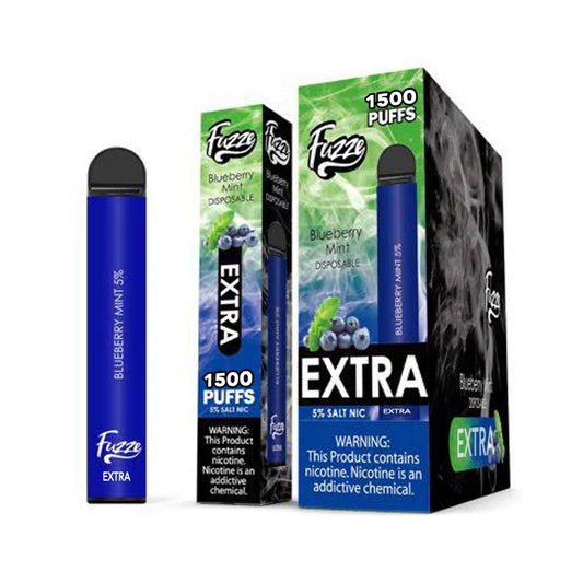 FUZZE EXTRA 5% SALT NIC DISPOSABLE - BLUEBERRY MINT