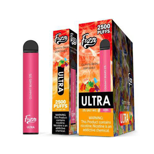FUZZE ULTRA 5% SALT NIC DISPOSABLE - GUMMY BEARS