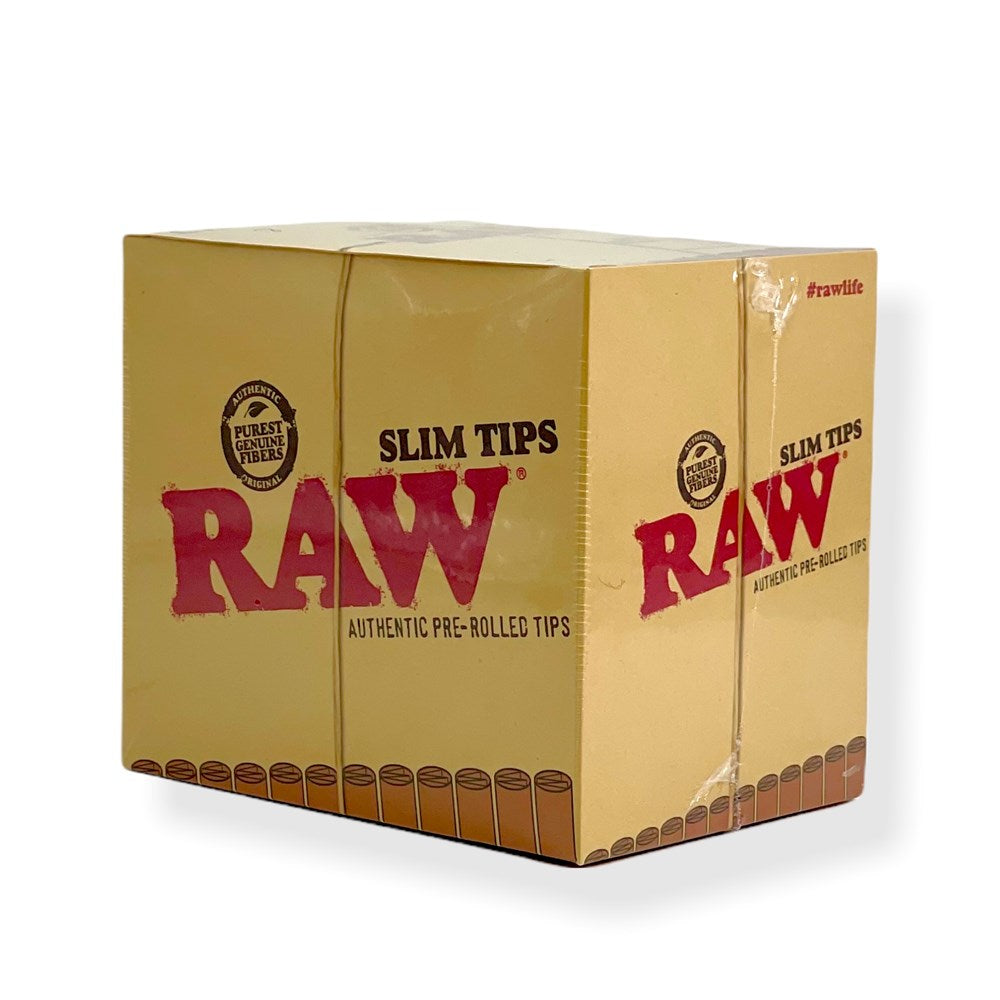RAW PRE-ROLLED SLIM TIPS