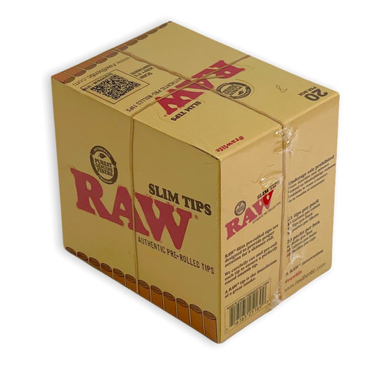 RAW PRE-ROLLED SLIM TIPS