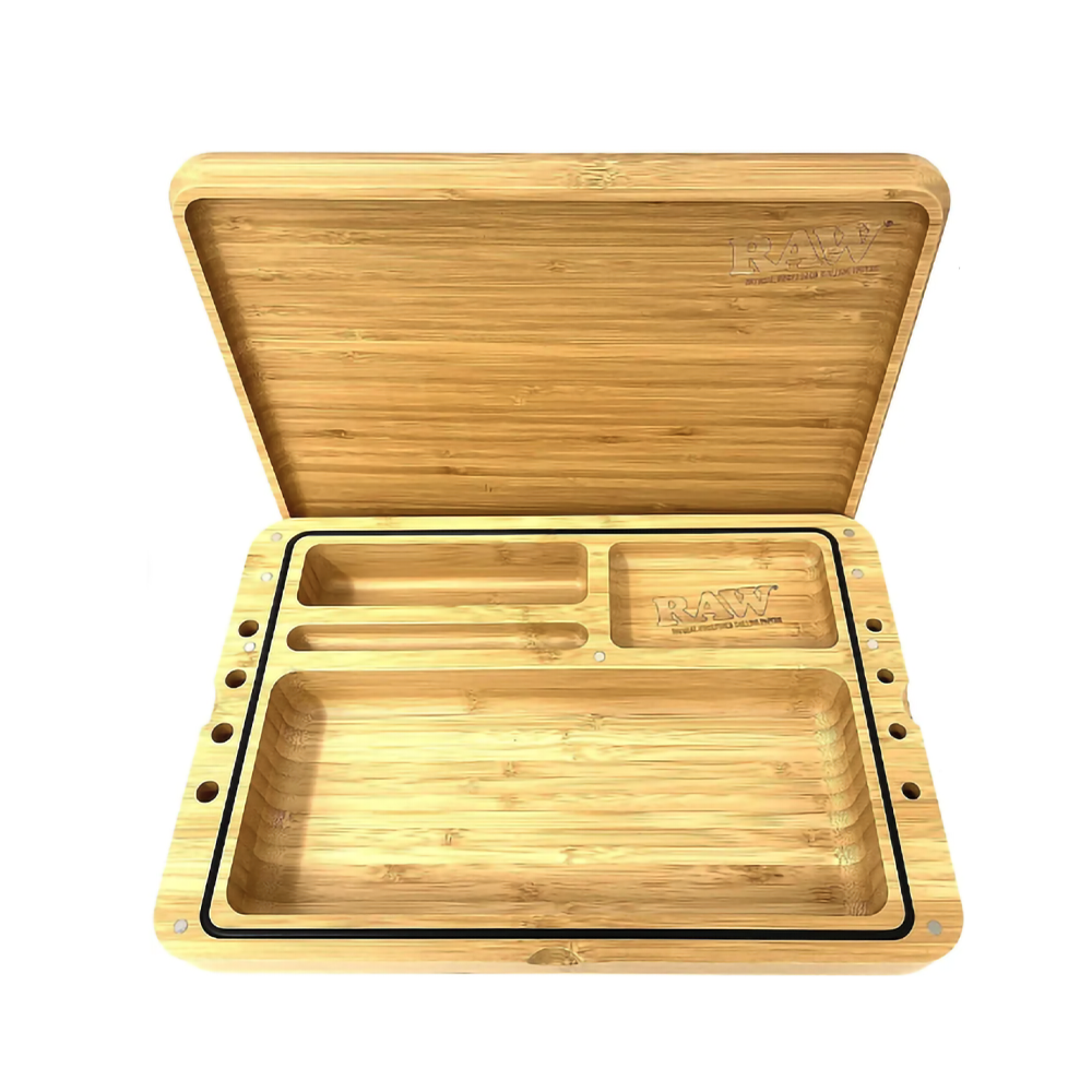 RAW SPIRIT BOX GASKETED MAGNETIC LID ROLLING TRAY