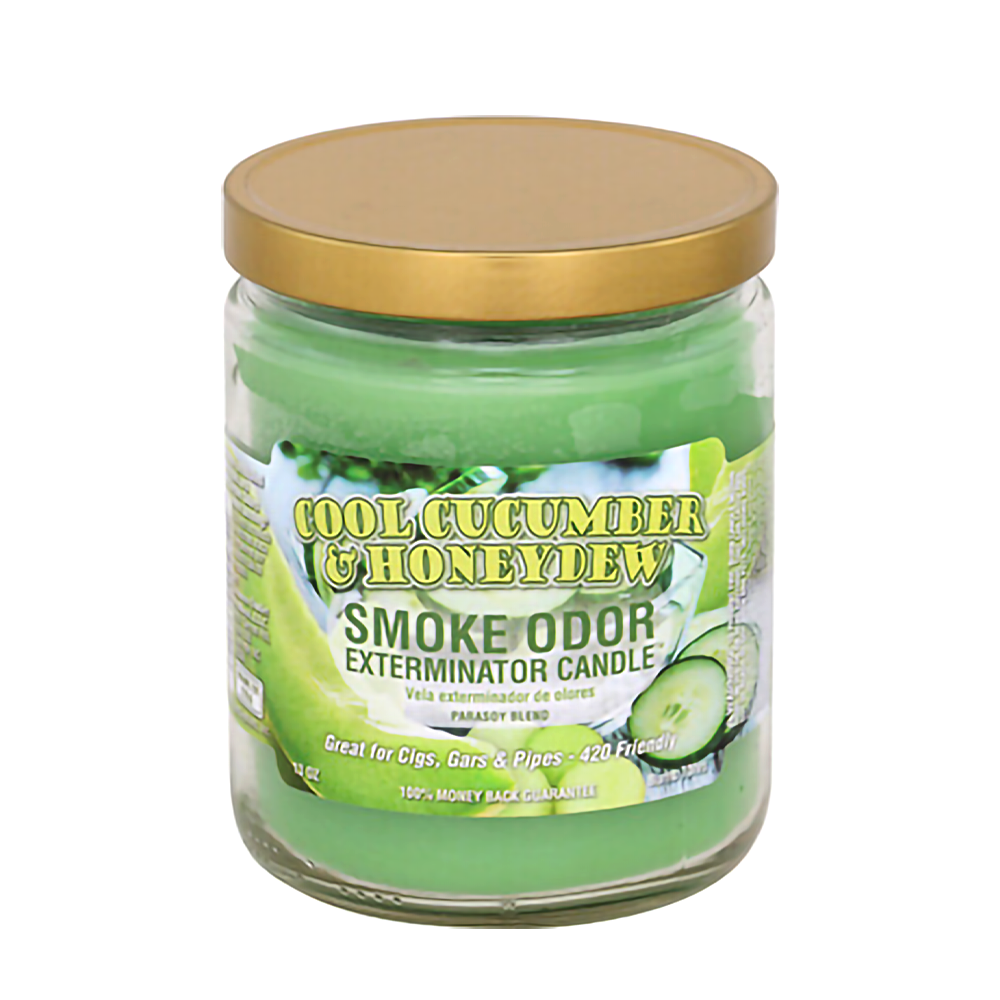 SMOKE ODOR EXTERMINATOR CANDLE CUCUMBER HONEYDEW
