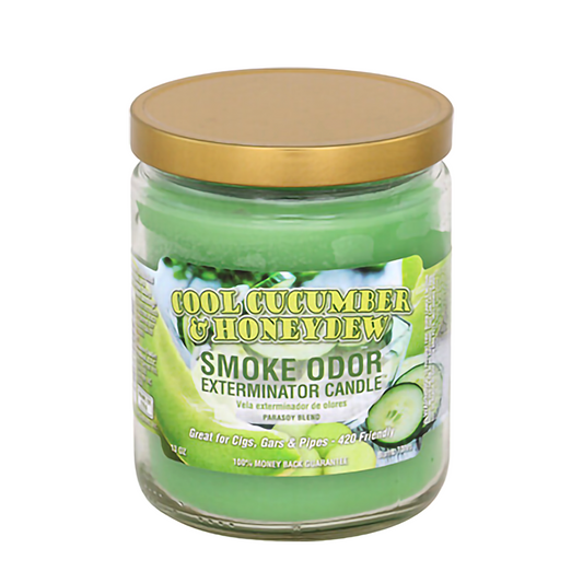 SMOKE ODOR EXTERMINATOR CANDLE CUCUMBER HONEYDEW