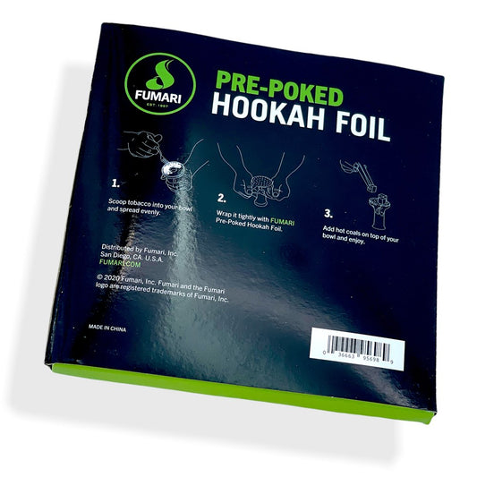 FUMARI PRE-POKED HOOKAH FOIL