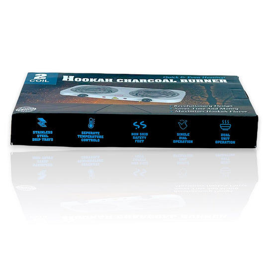 HOOKAH CHARCOAL BURNER W 2 COILS