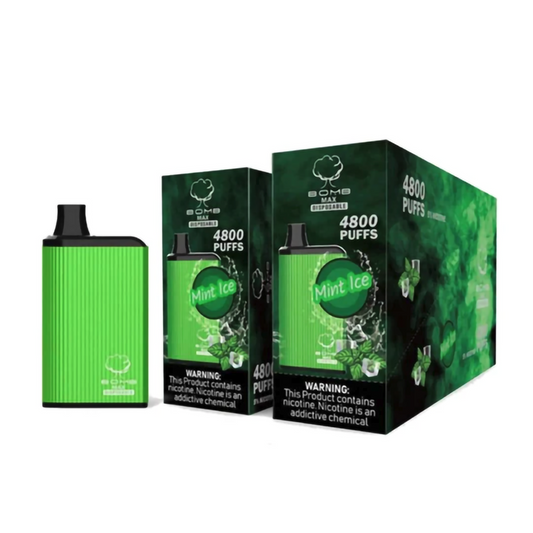 BOMB MAX 5% NIC DISPOSABLE - MINT ICE