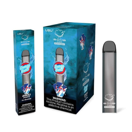 BOMB LUX 5% NIC DISPOSABLE - ENERGY BOMB
