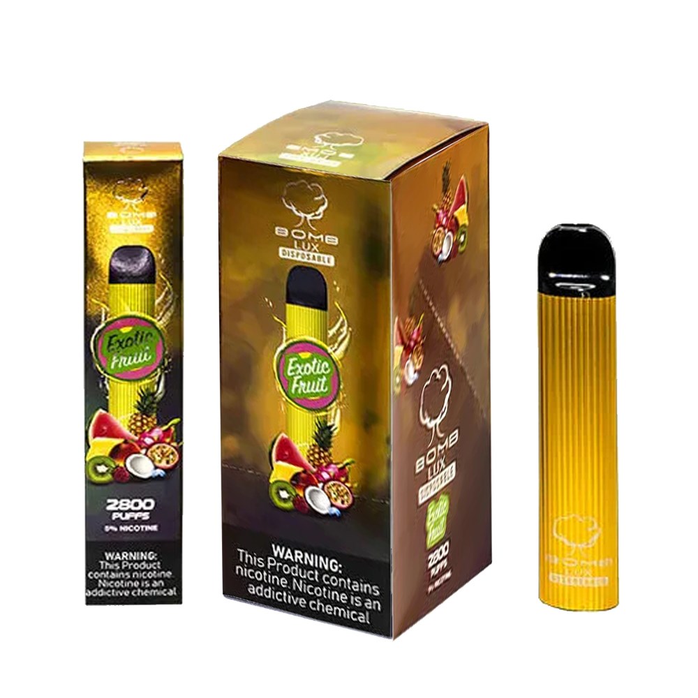 BOMB LUX 5% NIC DISPOSABLE - EXOTIC FRUIT