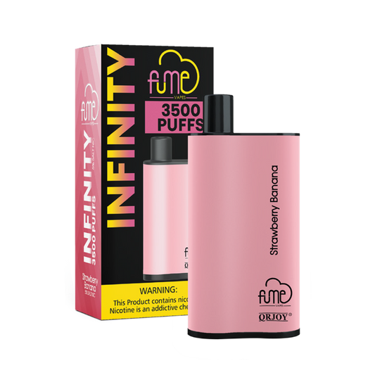 FUME IN 2% SALT NIC DISPOSABLE - STRAW BANANA