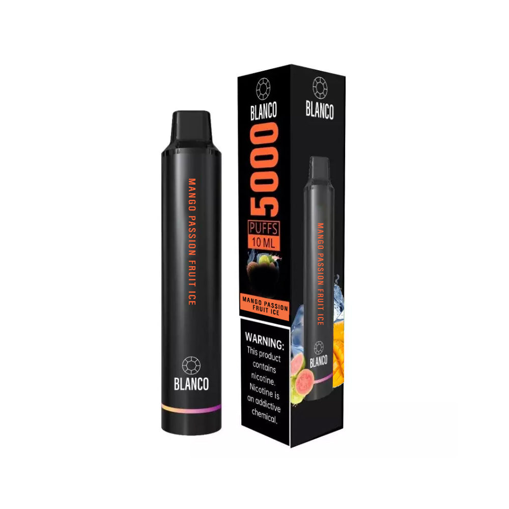 BLANCO 5% SALT NIC DISPOSABLE - MANGO PASSION FRUIT ICE