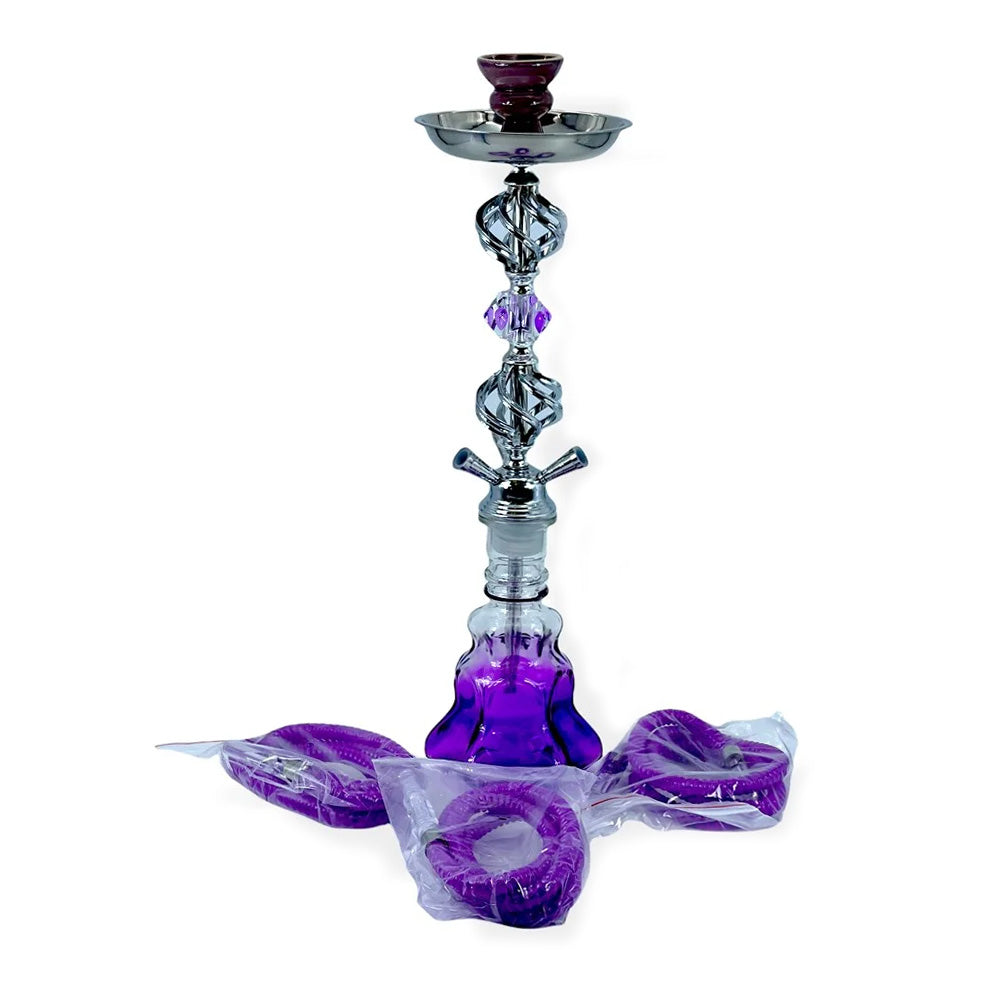 ZEBRA TRIPLET HOSES HOOKAH