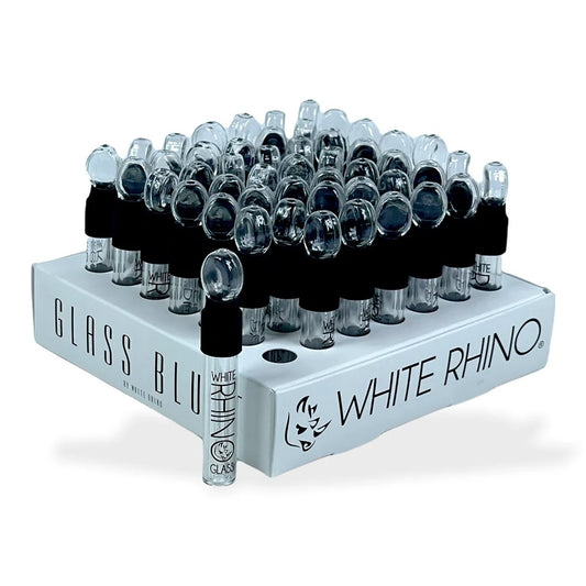 WHITE RHINO GLASS BLUNT