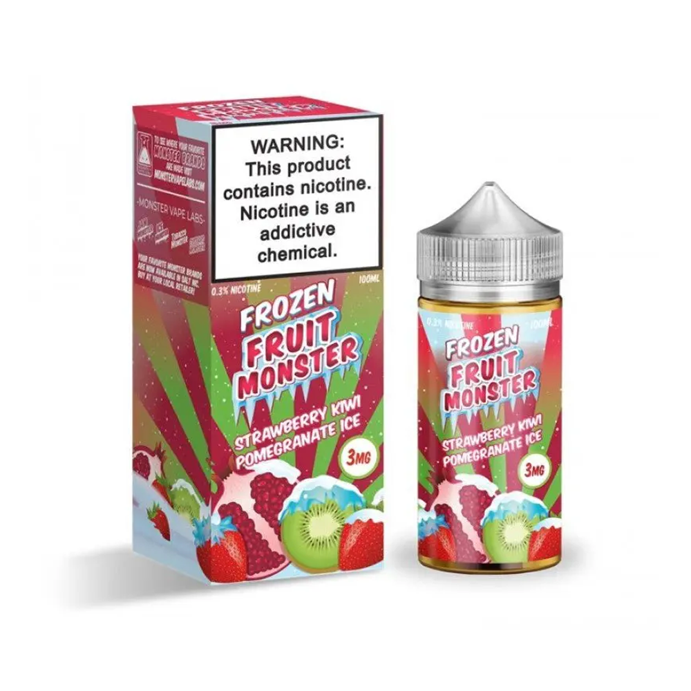 FROZEN FRUIT MONSTER 100ML JUICE 3MG - STRAW KIWI POMEGRANATE
