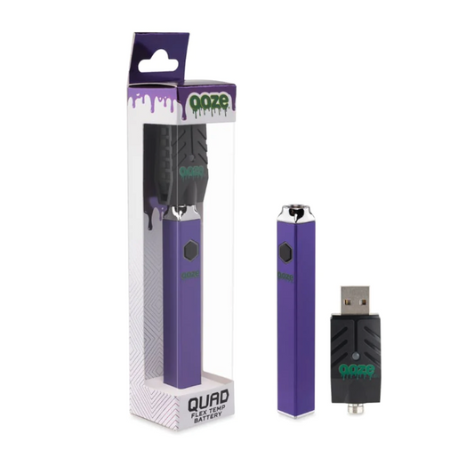 OOZE QUAD FLEX TEMP BATTERY - ULTRA PURPLE