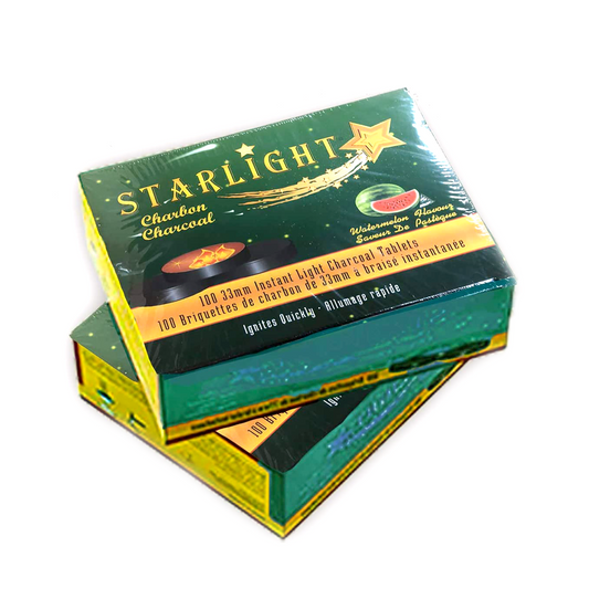 STARLIGHT 33MM CHARCOAL 100PC - WATERMELON