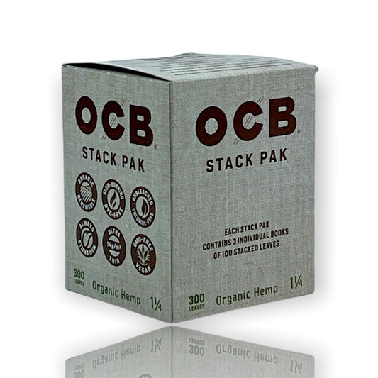 OCB STACK PACK 1 1/4 ORGANIC HEMP