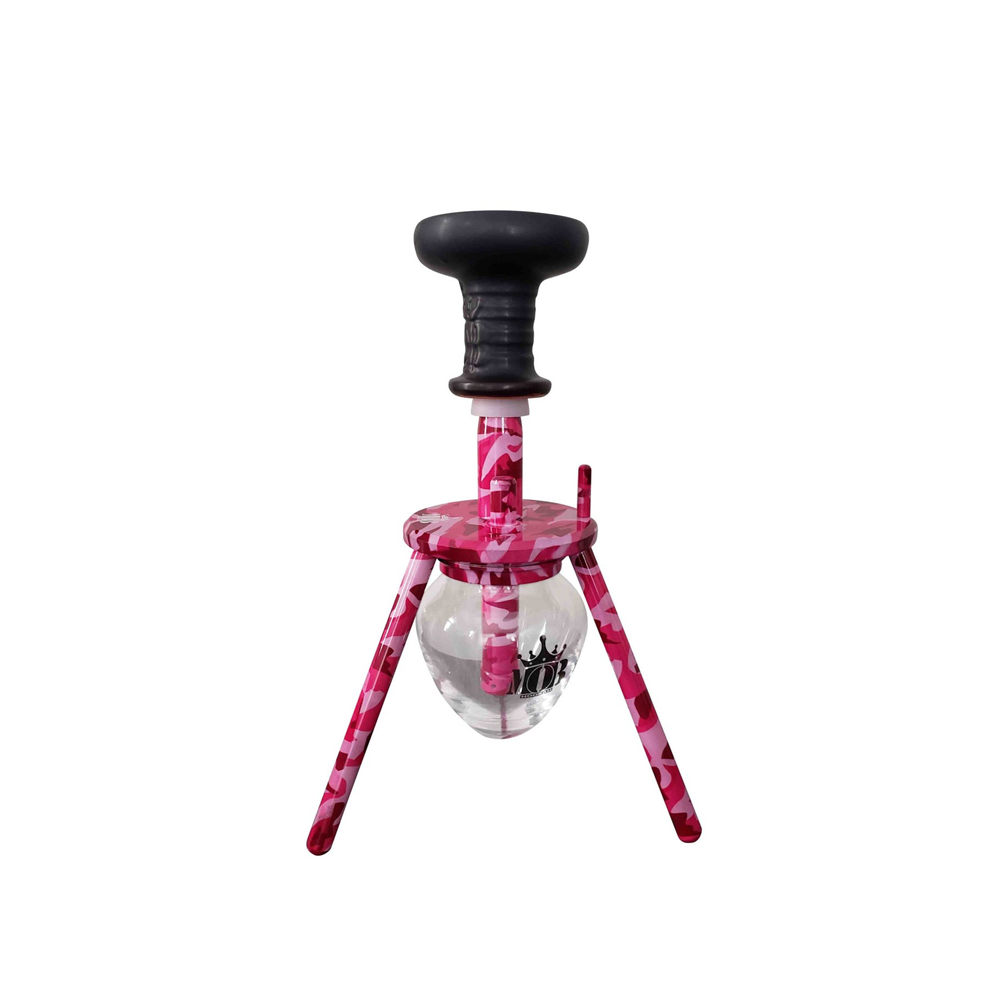 MOB HOOKAH 12" MINI SPIDER - PINK CAMO