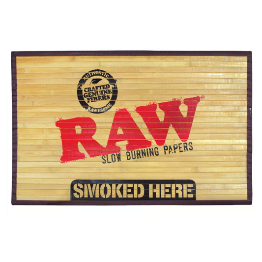 RAW BAMBOO FLOOR MAT 30" X 18"