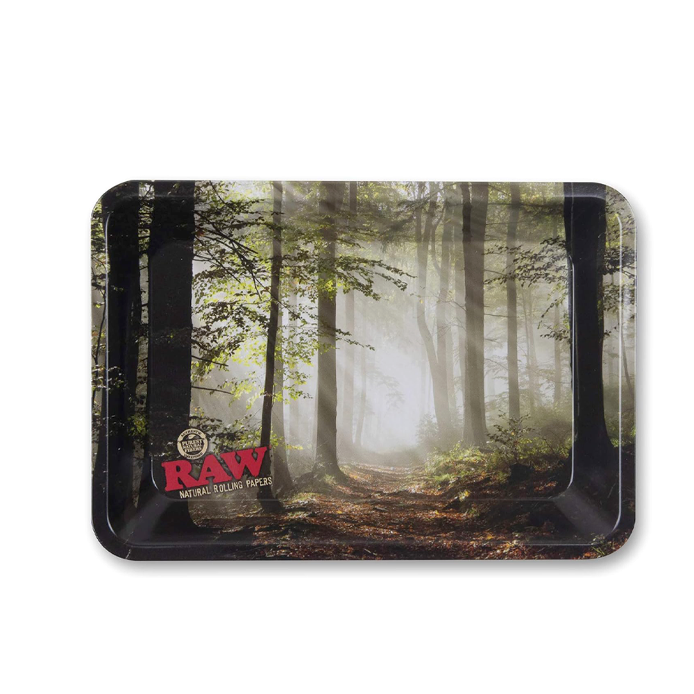 RAW MINI METAL SMOKEY FOREST TRAY