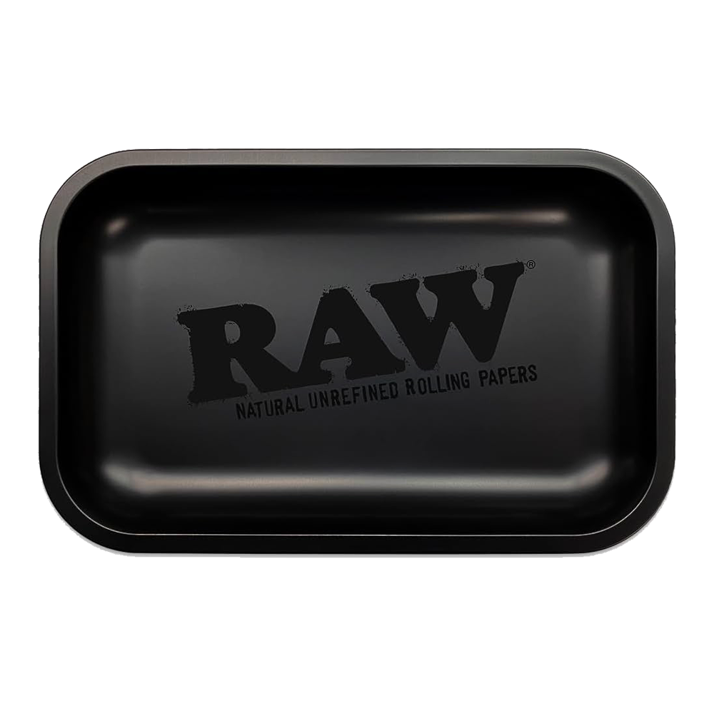 RAW SMALL METAL BLACK MATTE TRAY