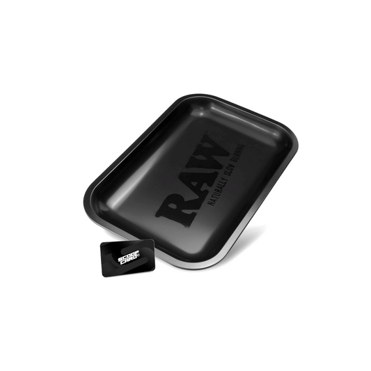 RAW SMALL METAL BLACK MATTE TRAY