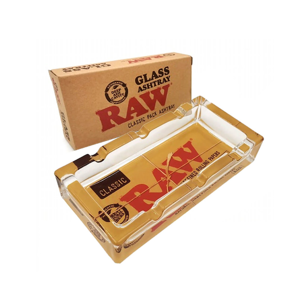 RAW CLASSIC PACK GLASS ASHTRAY