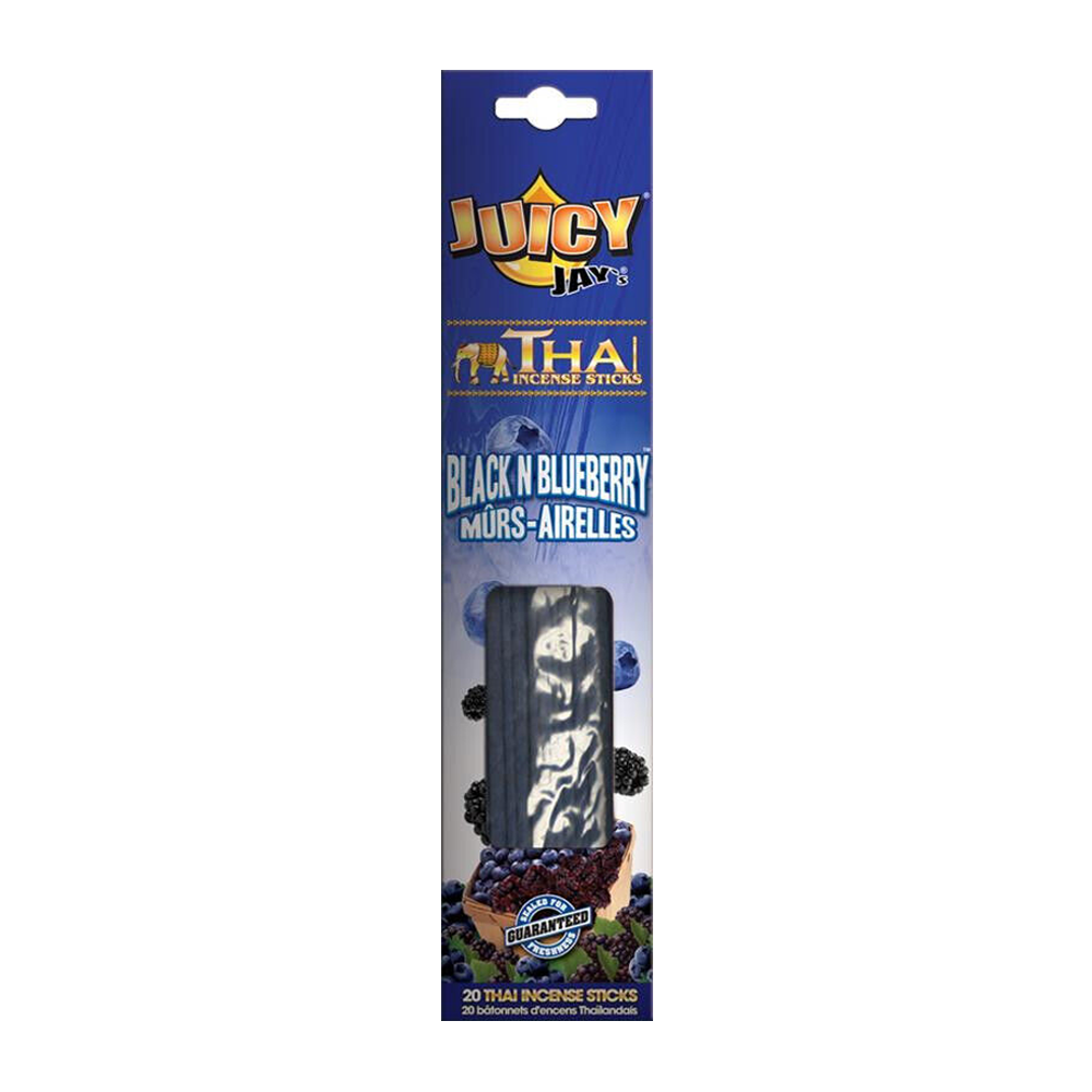 JUICY JAYS 20CT INCENSE - BLACK & BLUEBERRY