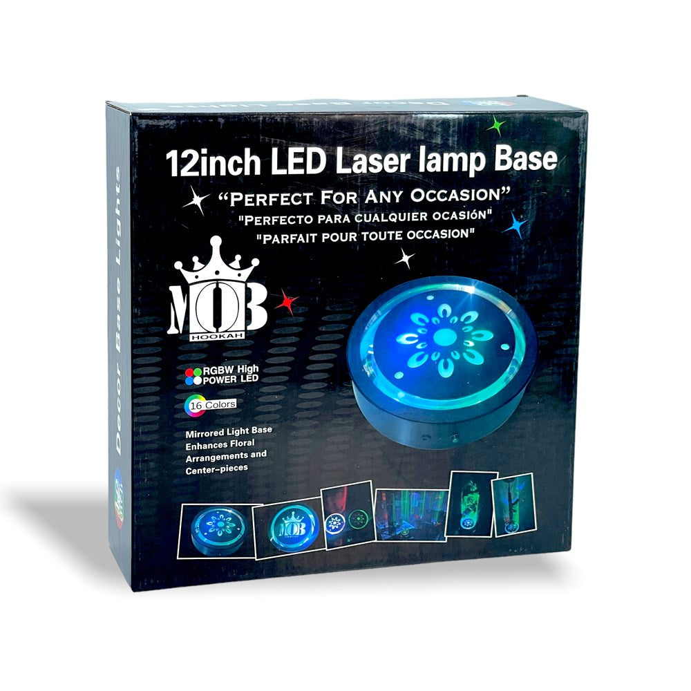 MOB 12" LED LASER LAMP BASE