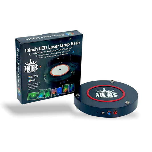 MOB 10" LED LASER LAMP BASE