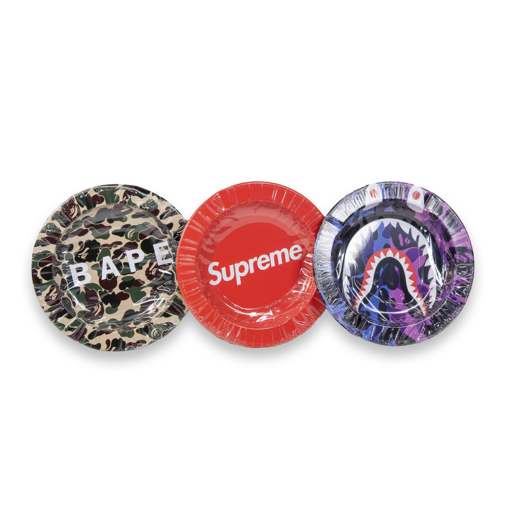 MOB ASSORTED MINI ROUND ASHTRAY