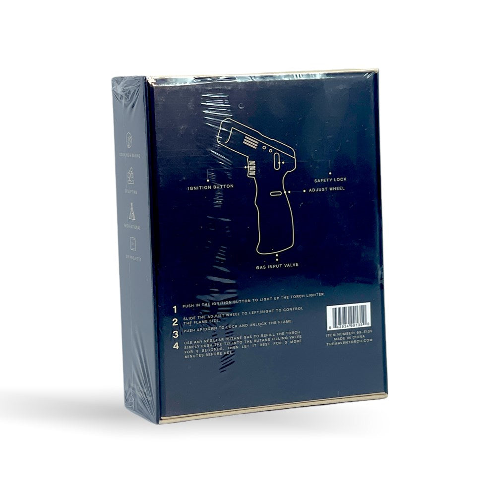 MAVEN WINDPROOF MODEL K TORCH LIGHTER - WHITE