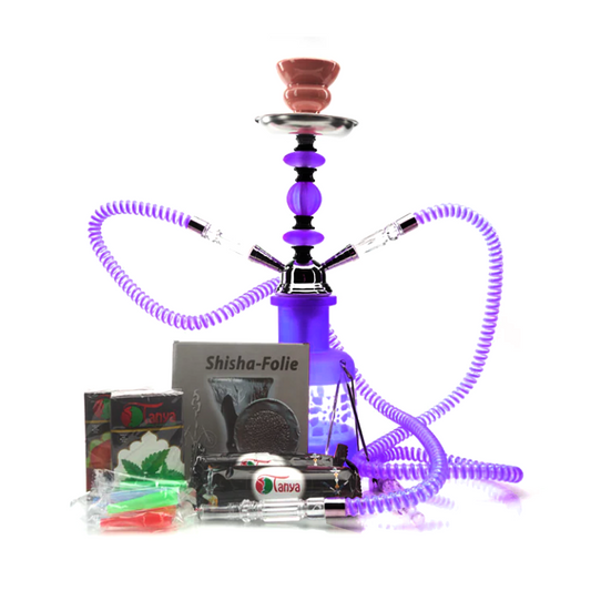 TANYA HOOKAH KIT II PACKAGE - PURPLE