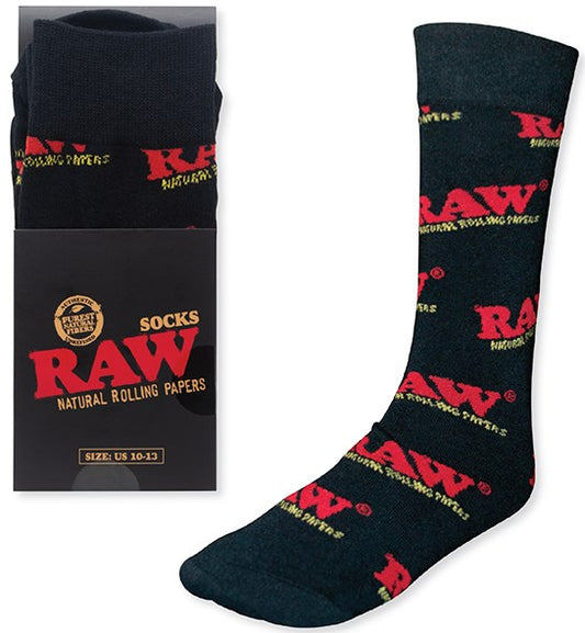 RAW BLACK SOCKS