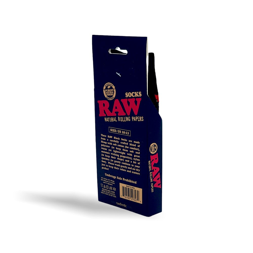 RAW BLACK SOCKS