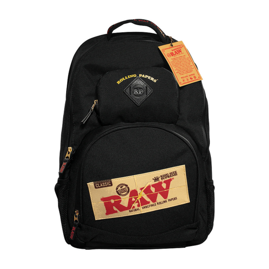 RAW SMELL PROOF BAKEPACK - BLACK