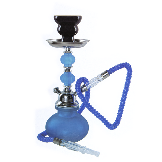 ZEBRA X1 NEON HOOKAH- BLUE