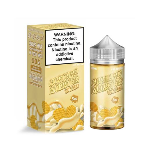 CUSTARD MONSTER 100ML JUICE 3MG - VANILLA