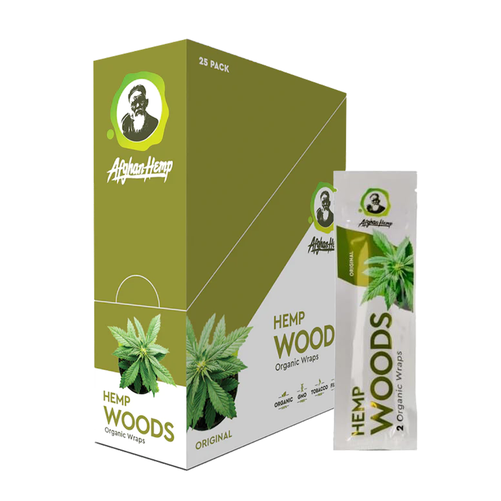 AFGHAN HEMP WOODS ORGANIC WRAPS - ORIGINAL