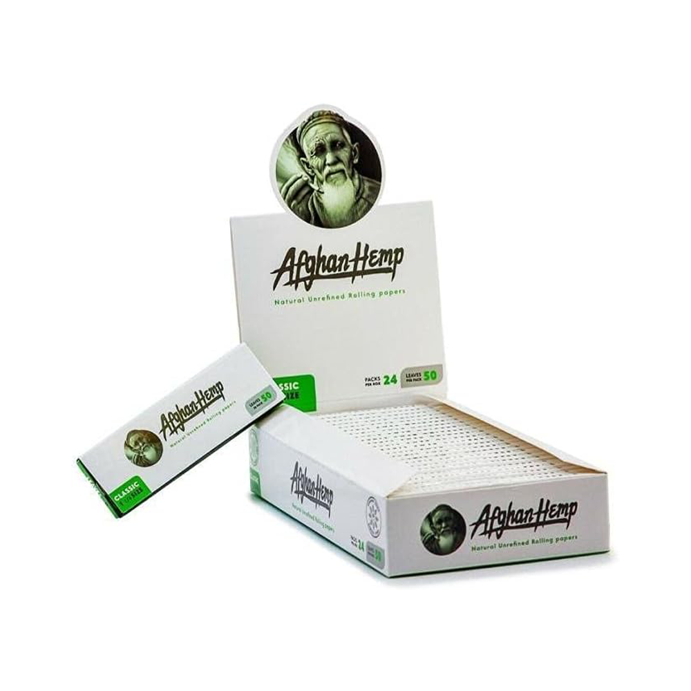 AFGHAN HEMP 1 1/4 NATURAL ROLLING PAPER – Ben Exotics