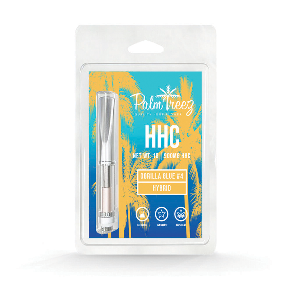 PALM TREEZ HHC 1G CARTRIDGE HYBRID - GORILLA GLUE