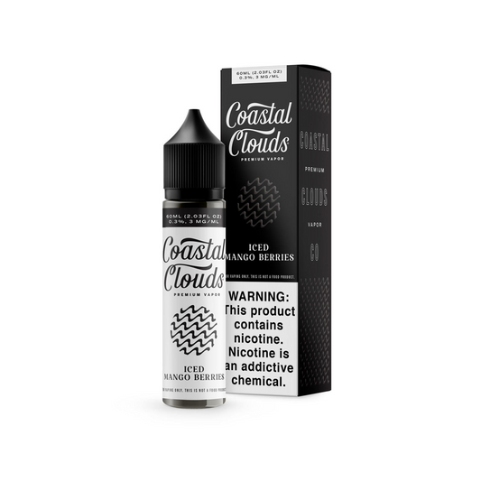 COASTAL CLOUDS 60ML JUICE 3MG  - ICED MANGO BERRIES